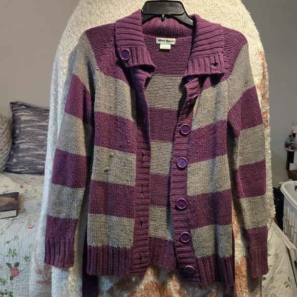 Knitted cardigan/long sweater - Picture 2 of 4
